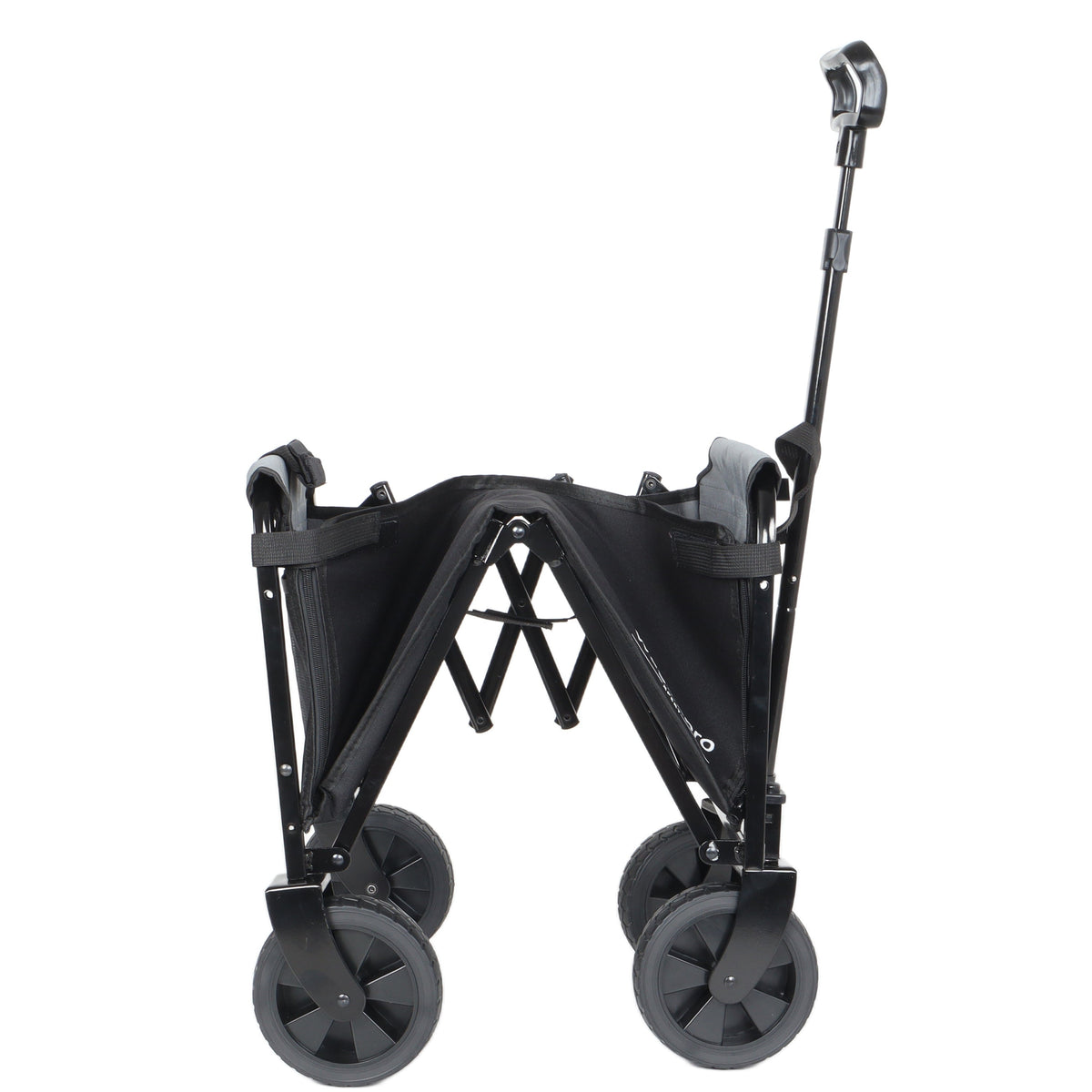 All-in-One Convertible Folding Trolley with Bench Seat - Steel