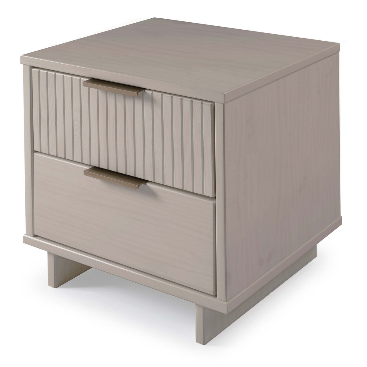 Granville Nightstand with 2 Drawers - Solid Wood Construction