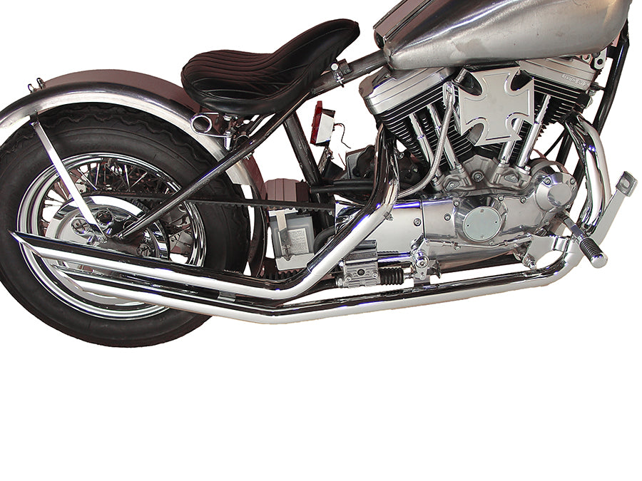 Exhaust Drag Pipe Set Slash Cut - 719B2S