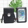 Touch screen mobile phone coin purse