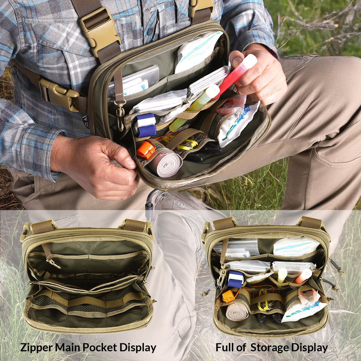 VOTAGOO® Tactical EDC Chest Rig