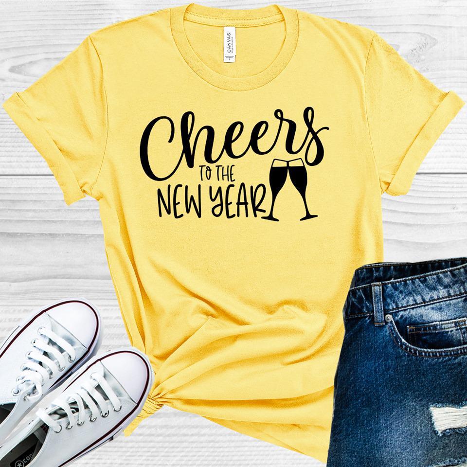 Cheers to the New Year Graphic Tee