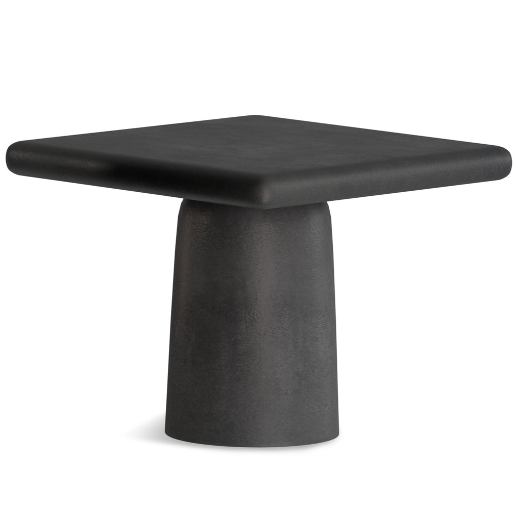 Zachary - 2 Piece Set Cast Aluminum Coffee Table - Black