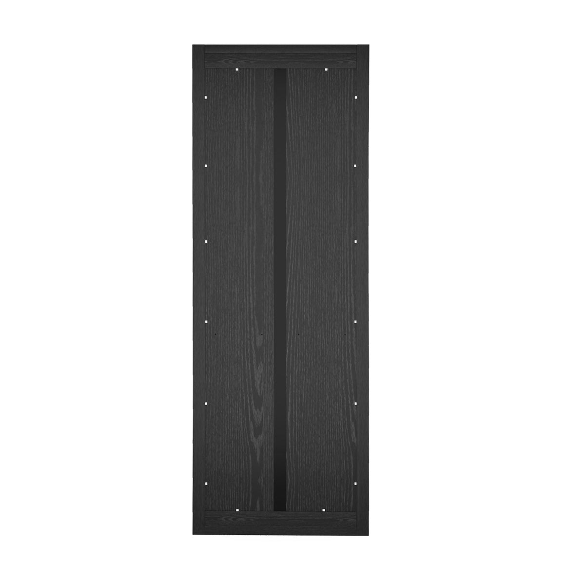 Open Bookcase with Adjustable Shelves - 79" High - Black, Light Brown, Dark Brown