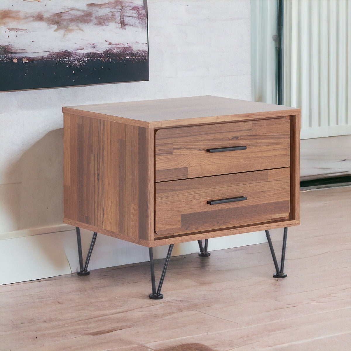 Deoss Accent Table - Walnut