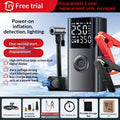 Portable Car Battery Starter With Air Pump