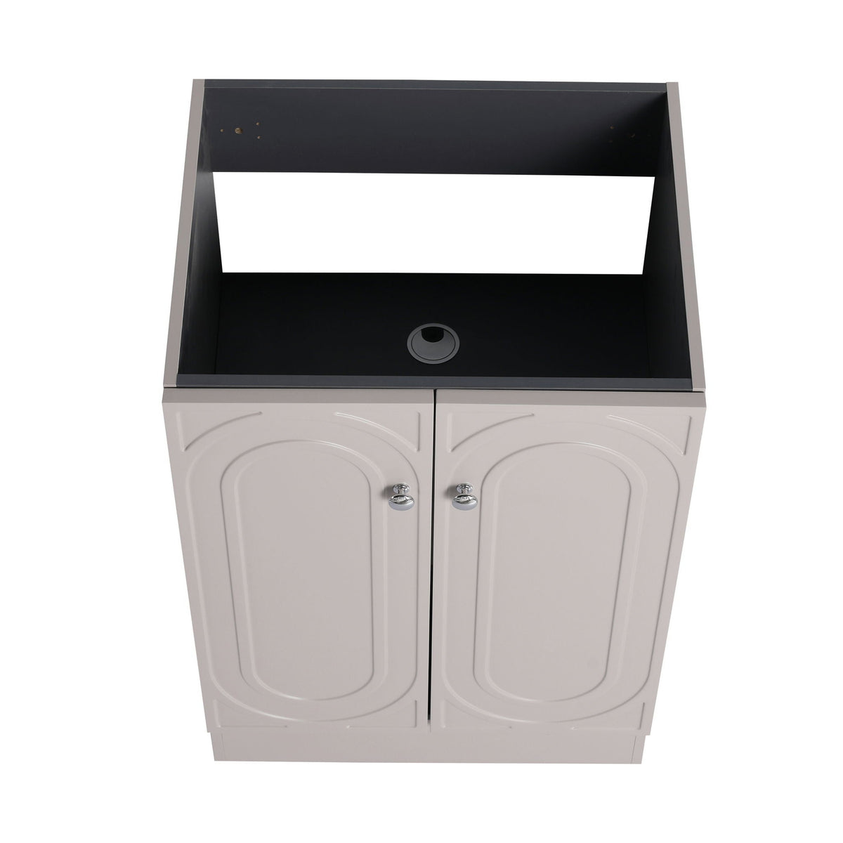 Modern Freestanding Bathroom Vanity with Soft Close Cabinet Doors - Pearl Silver, White, or Dark Green