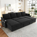 Convertible Sofa Bed - Modern U-Shaped Sectional