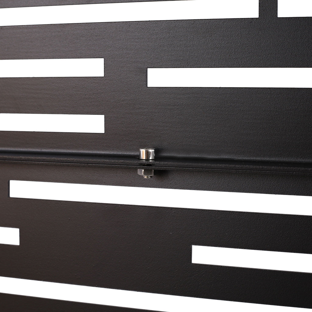 Outdoor & Indoor Freestanding Metal Privacy Screen
