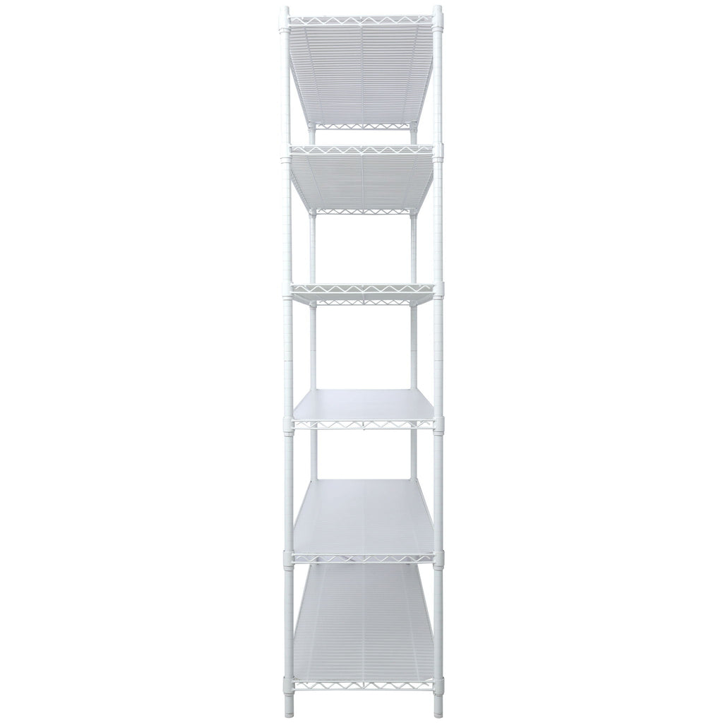 6 Tier Heavy Duty Metal Shelf Wire Shelving Unit