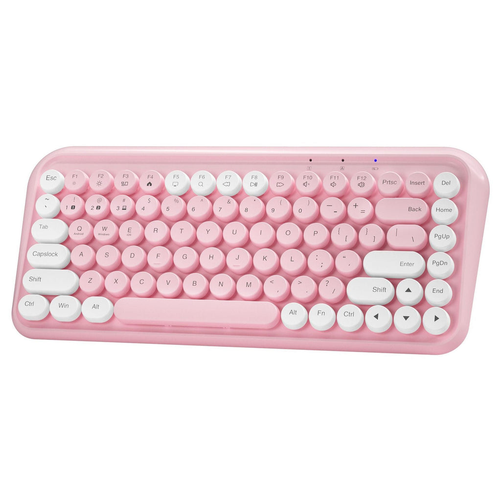 Dual-mode Wireless Bluetooth Mute Portable Keyboard
