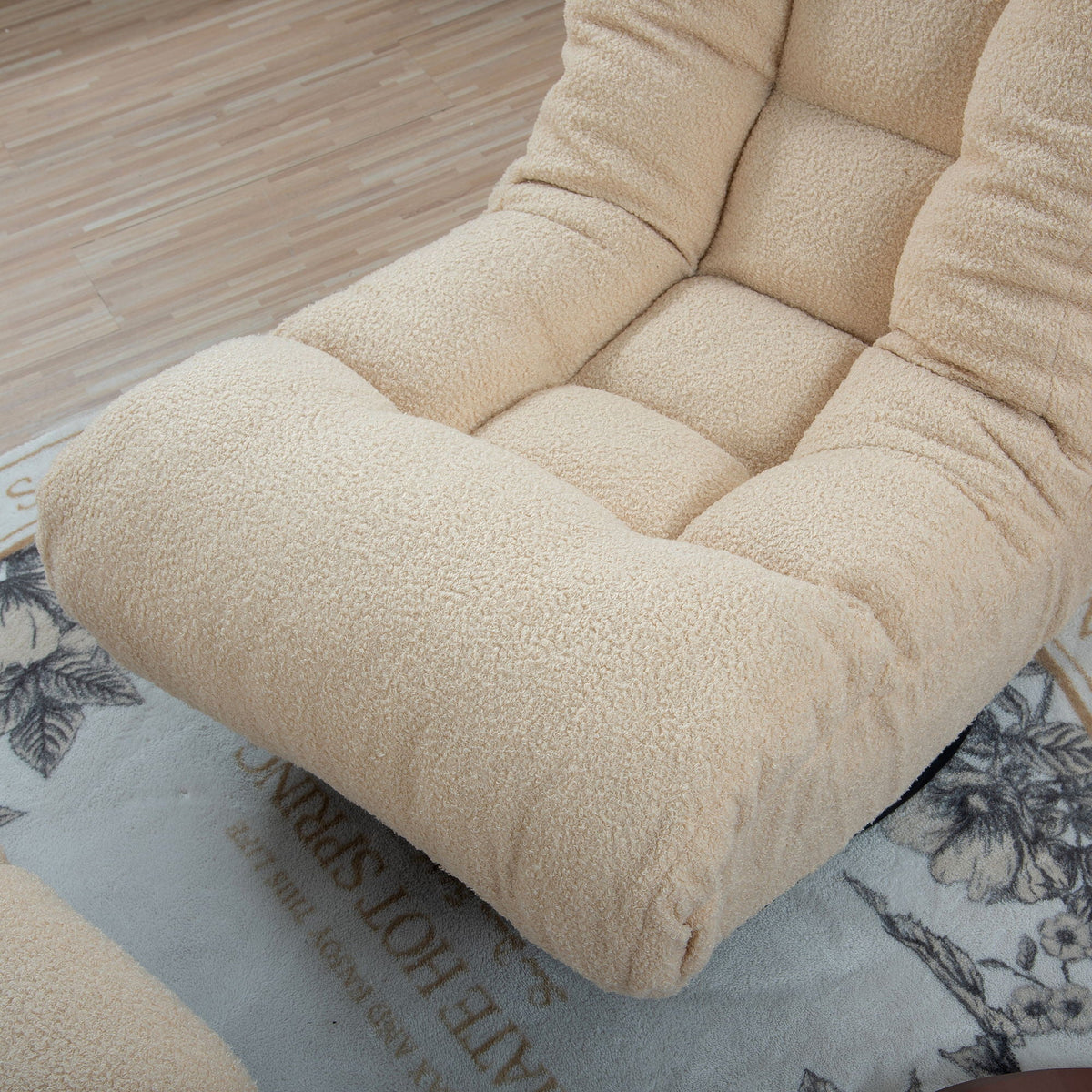 Adjustable Japanese Reclining Floor Chair Sofa With Metal Frame