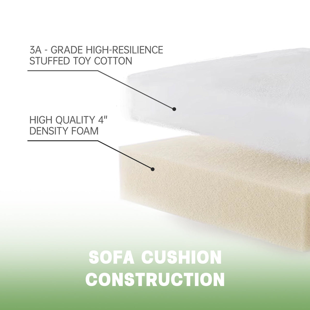 Modern Slipcovered 2-Seat Sofa Couch with Removable Covers - Camel Corduroy