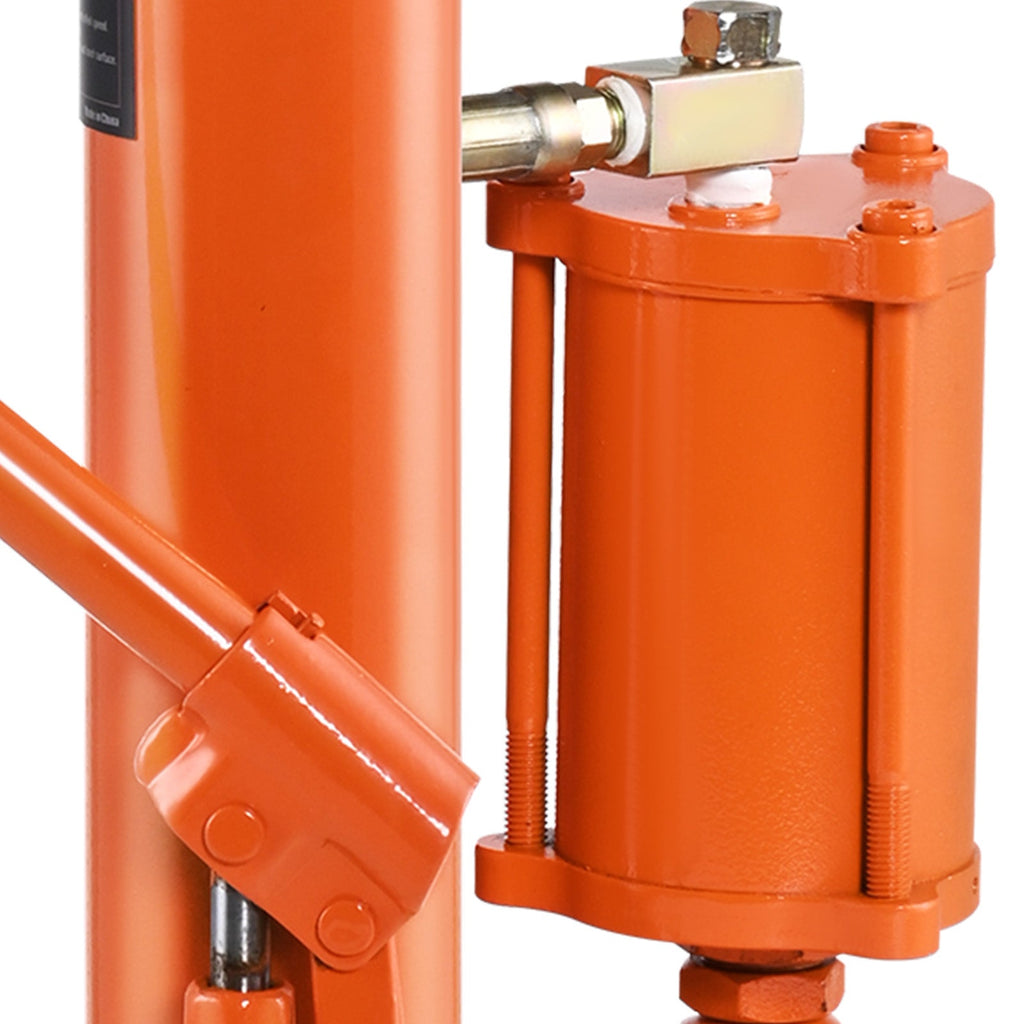 Hydraulic Long Ram Jack with Dual Pump Design - Steel