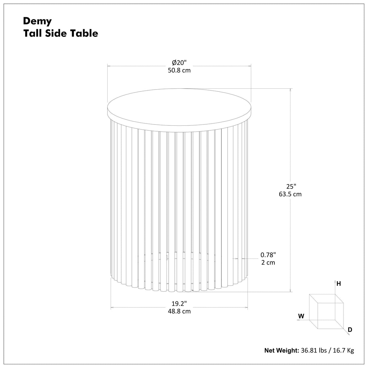Demy Side Table