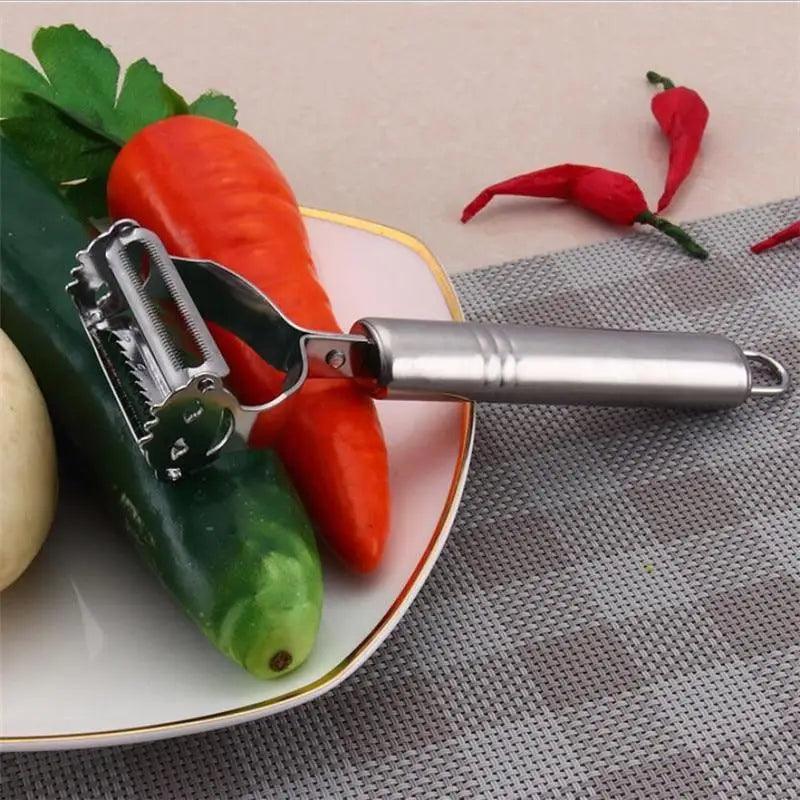 Stainless Steel Vegetable Peeler & Cutter
