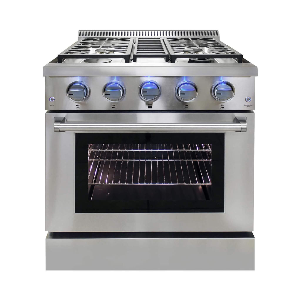 30-Inch Gas Range With 4-Burner Convection Oven And Broil (SAK48613)