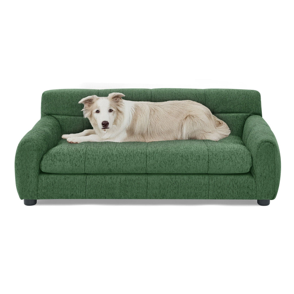 Modern Pet Sofa With Backrest And Armrests