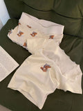 Cute Little Bear Lace Shorts Womens Summer Thin Style