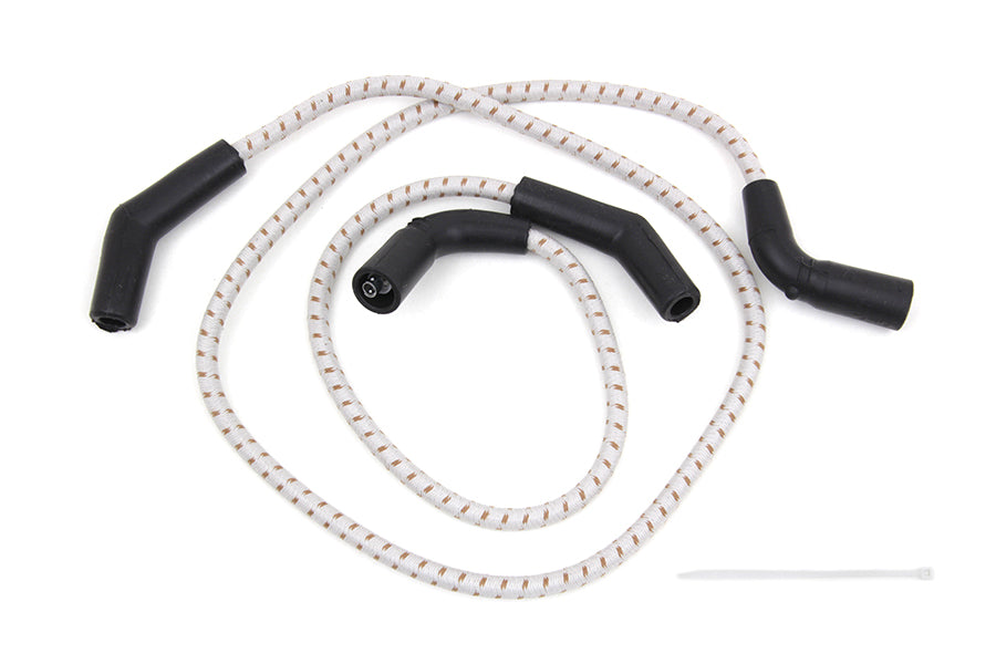 Sumax Grey with Brown Tracer 7mm Spark Plug Wire Set - C20136