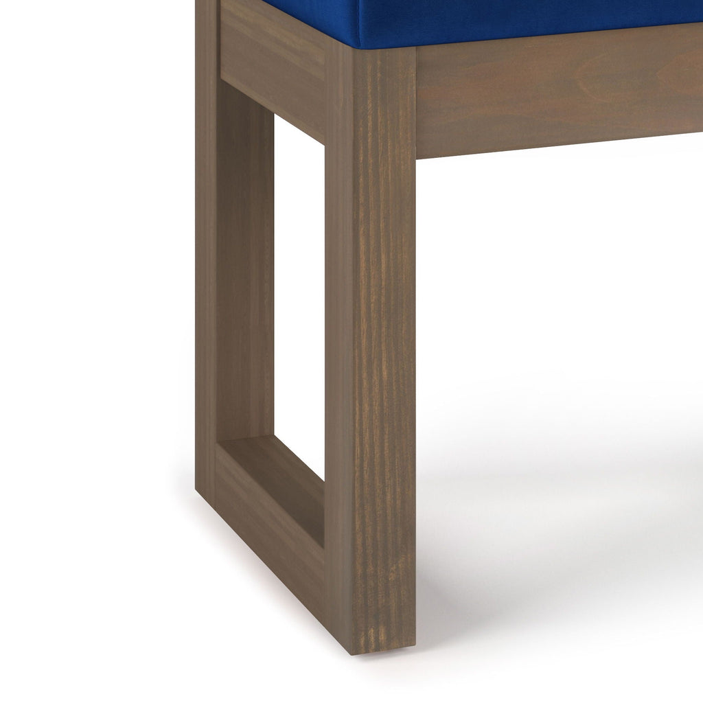 Milltown Upholstered Ottoman Bench with Versatile Design - Multiple Colors