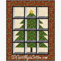 Christmas Tree in a Window Downloadable Pattern