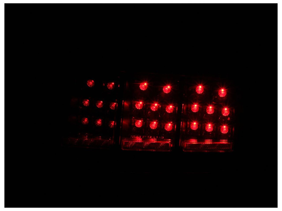 Anzo 2005-2009 Ford Mustang LED Tail lights Black