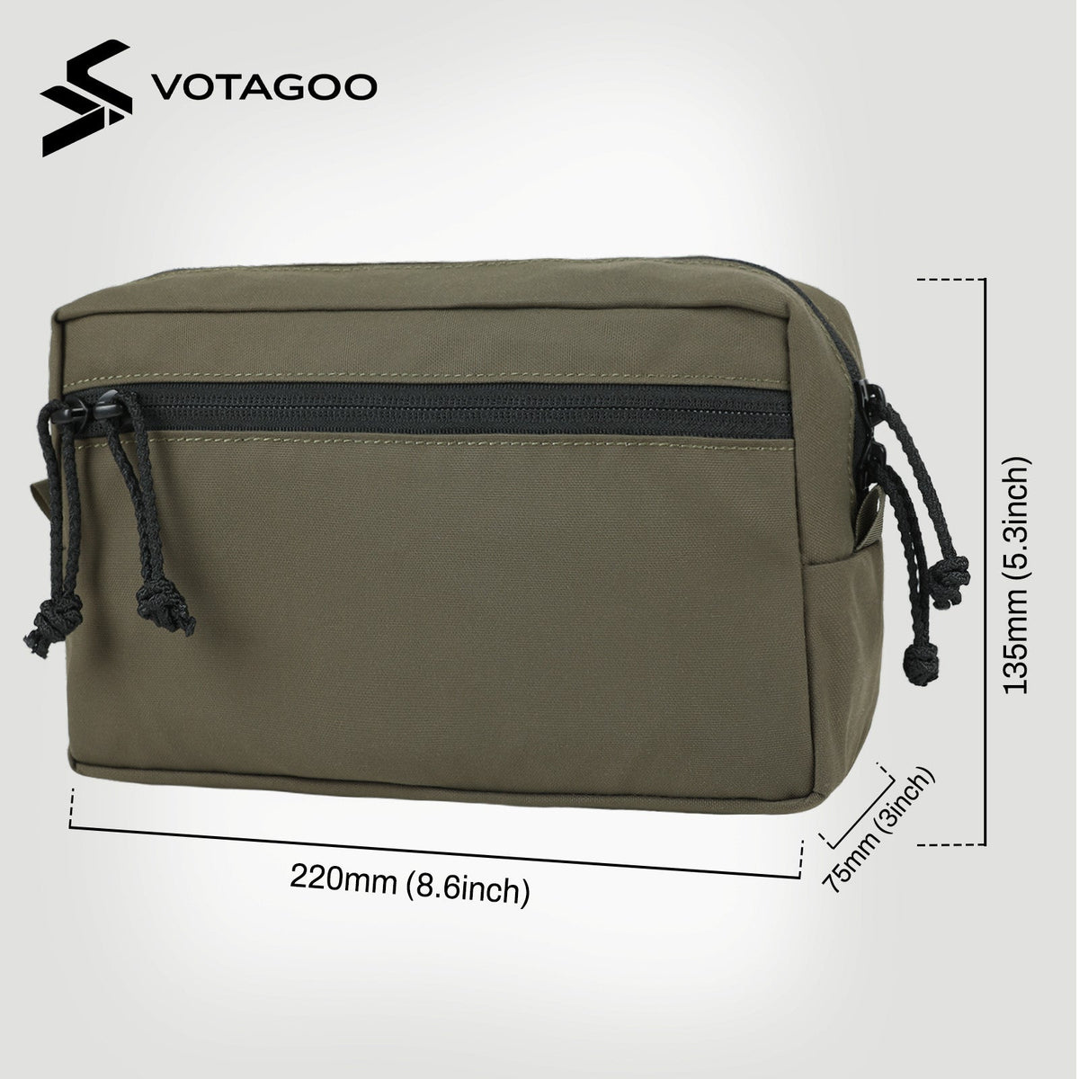 VOTAGOO® Horizontal Utility Pouch