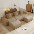 Streamlined Design Modular 3 Seat U Shape Sectional Sofa
