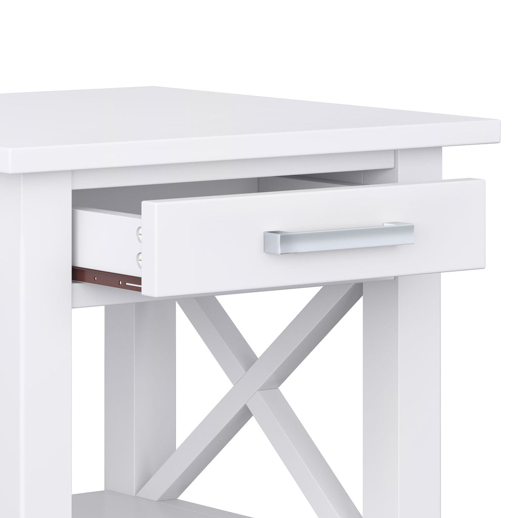 Handcrafted Console Table with Drawer Storage - Multiple Colors
