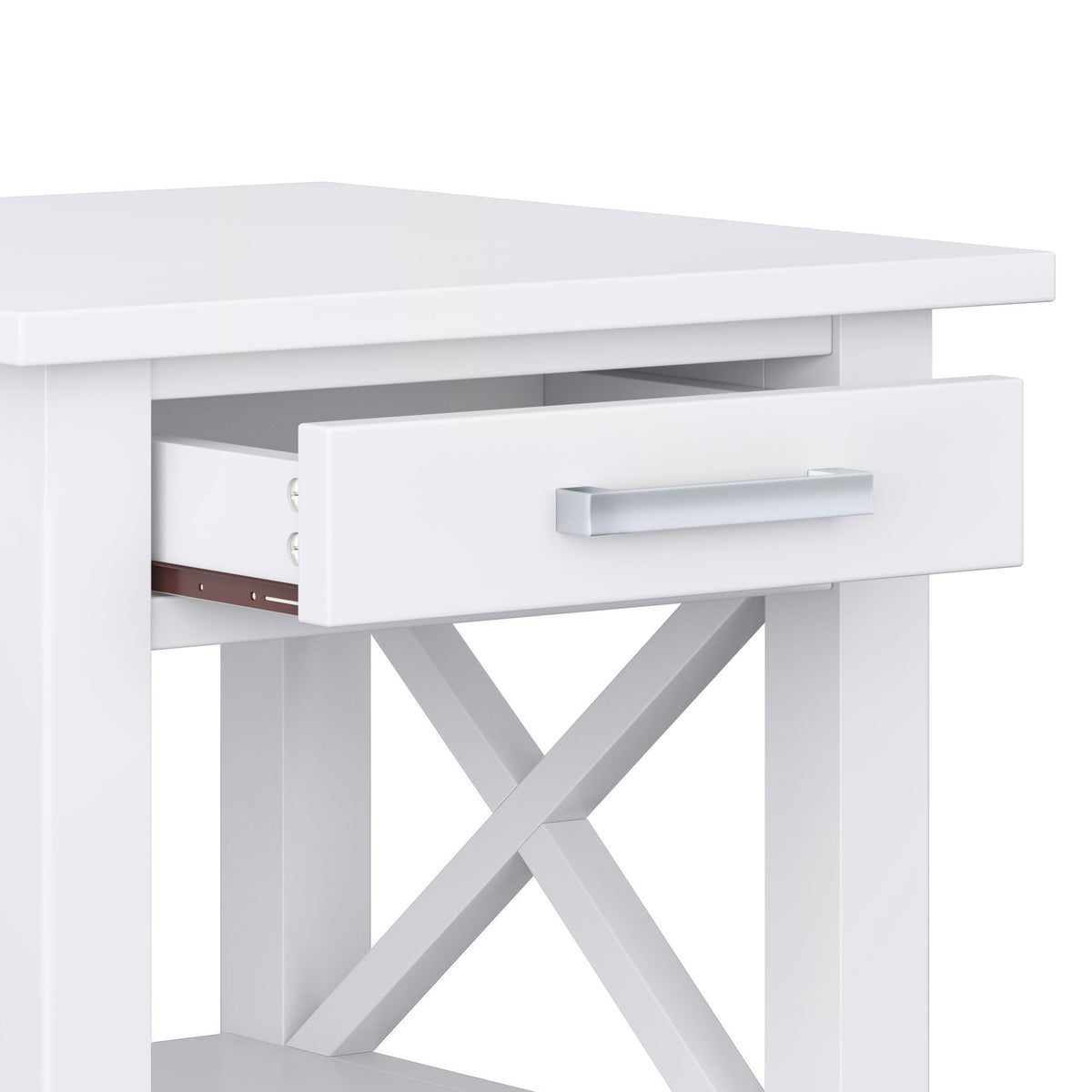 Handcrafted Console Table with Drawer Storage - Multiple Colors