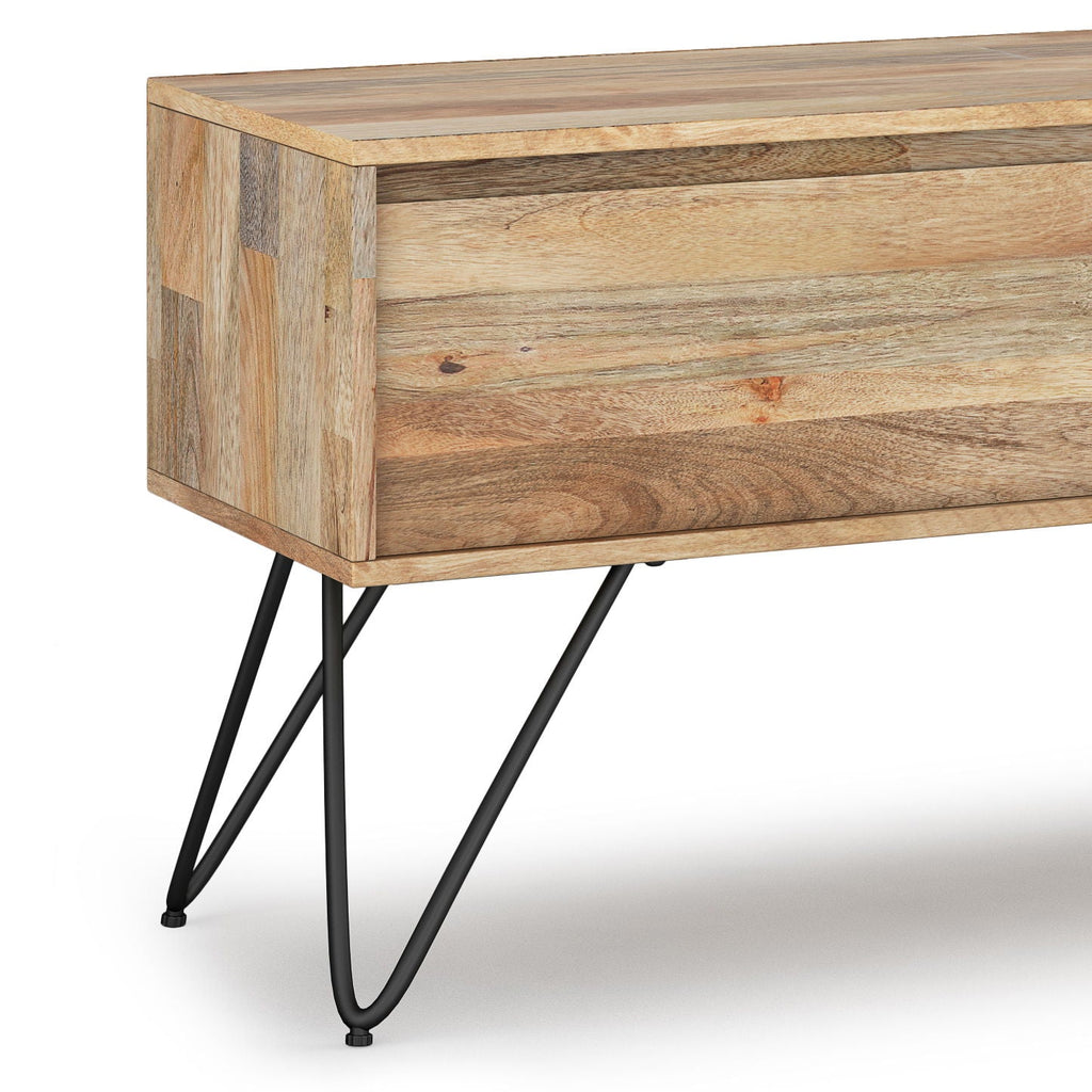Hunter - Handcrafted TV Media Stand - Natural