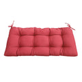 Outdoor Bench Cushion with Weather-Resistant Fabric - Red, Dark Gray, Light Blue, Blue