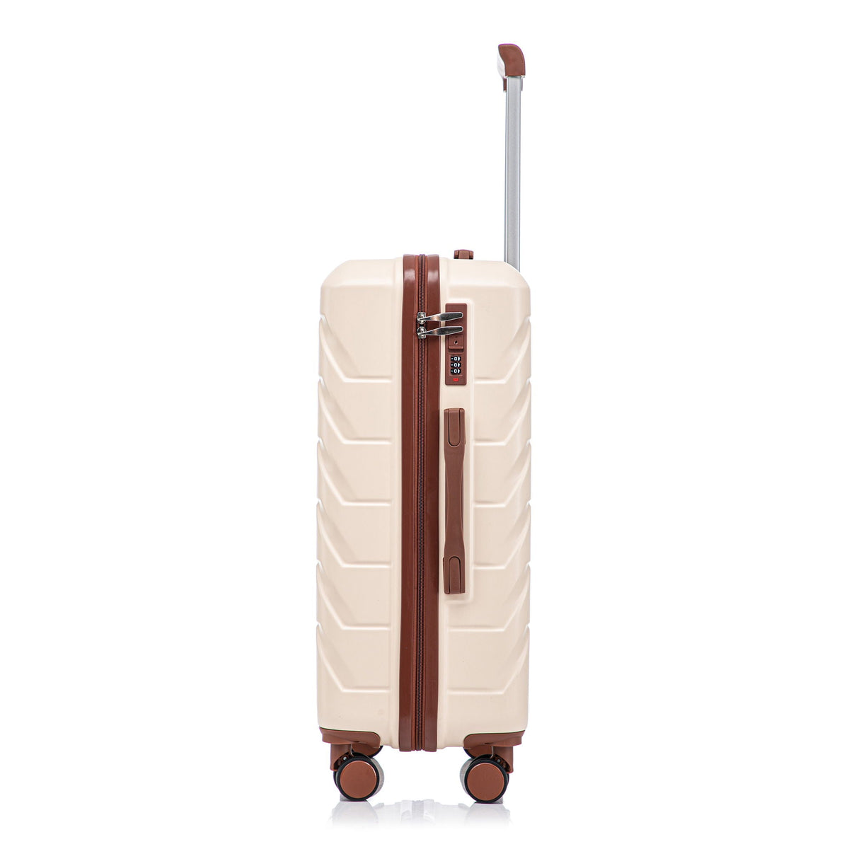 3 Pieces Set Spinner Wheel Luggage With Combination Lock