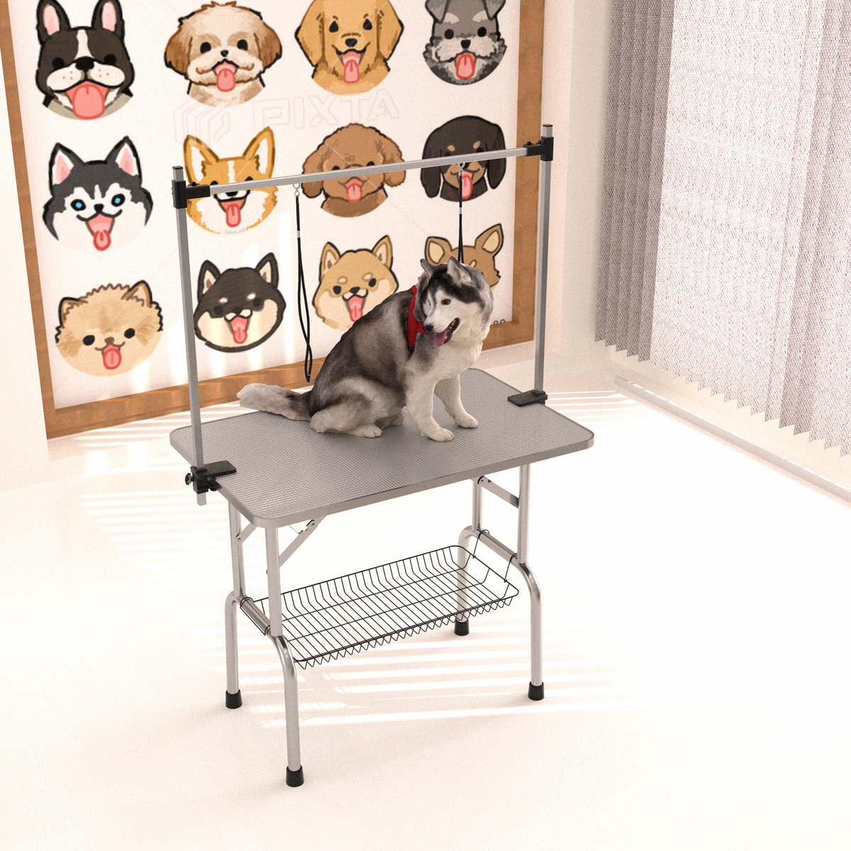 36" Folding Dog Grooming Table