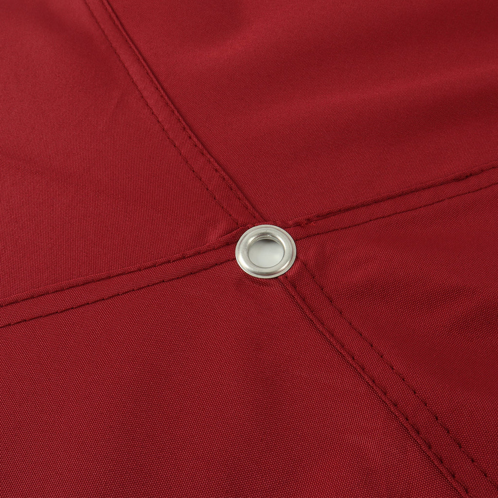 Replacement Canopy Top for Allen Roth Heavy Duty Gazebo 10x12 - Burgundy