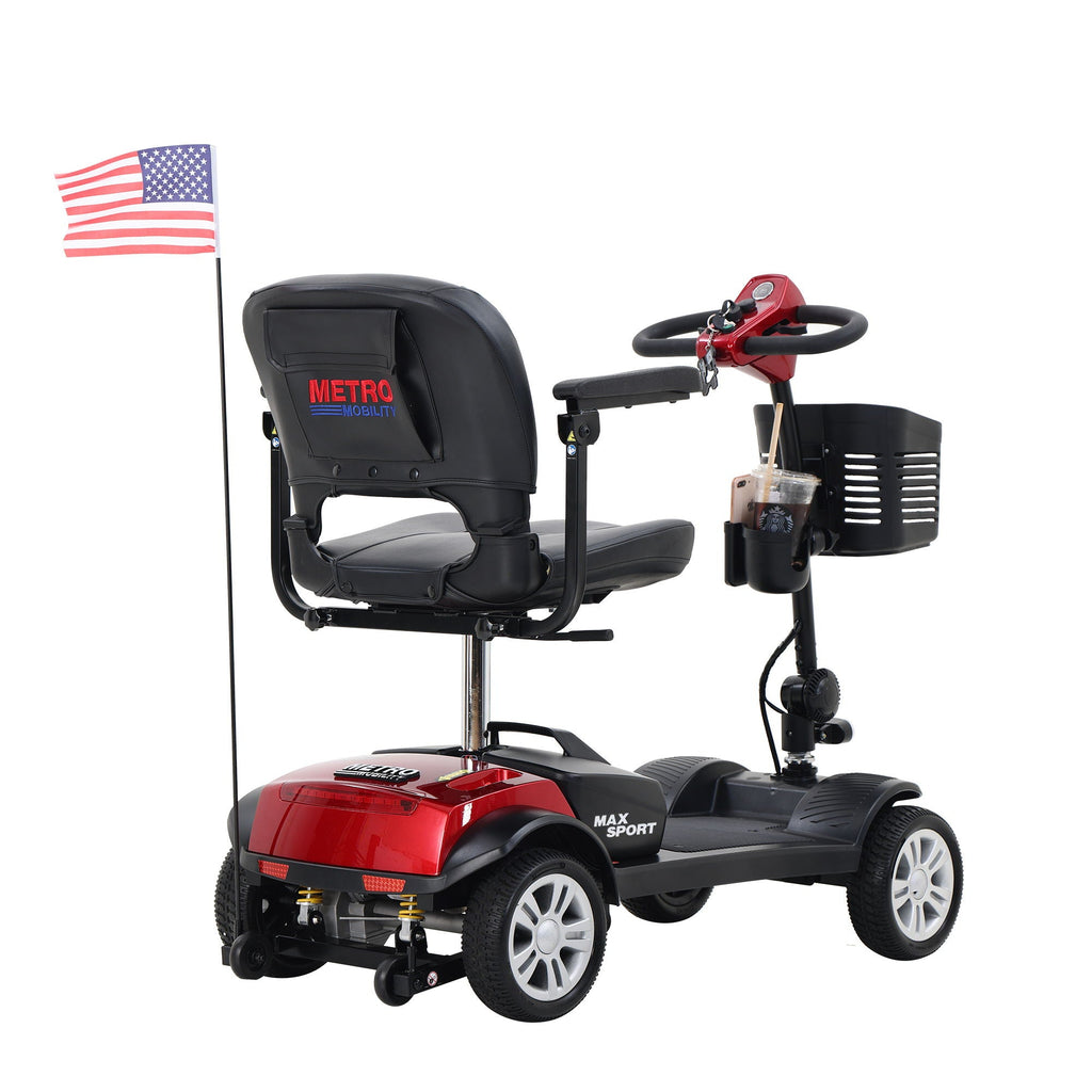 Max Sport - 4 Wheels Outdoor Compact Mobility Scooter