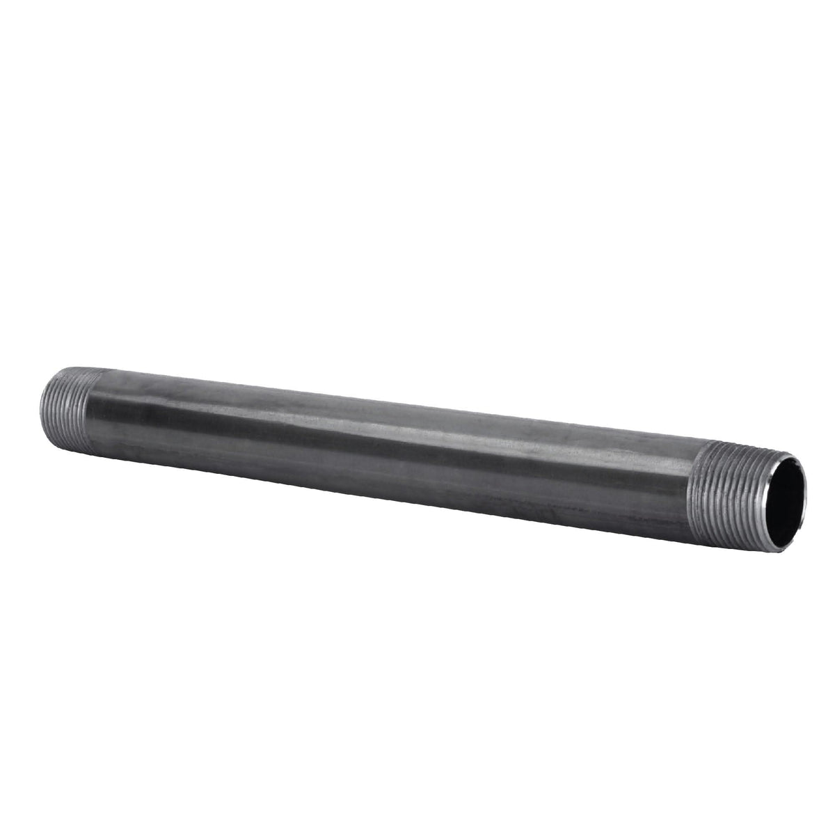 2 in. x 12 in. Black Pipe