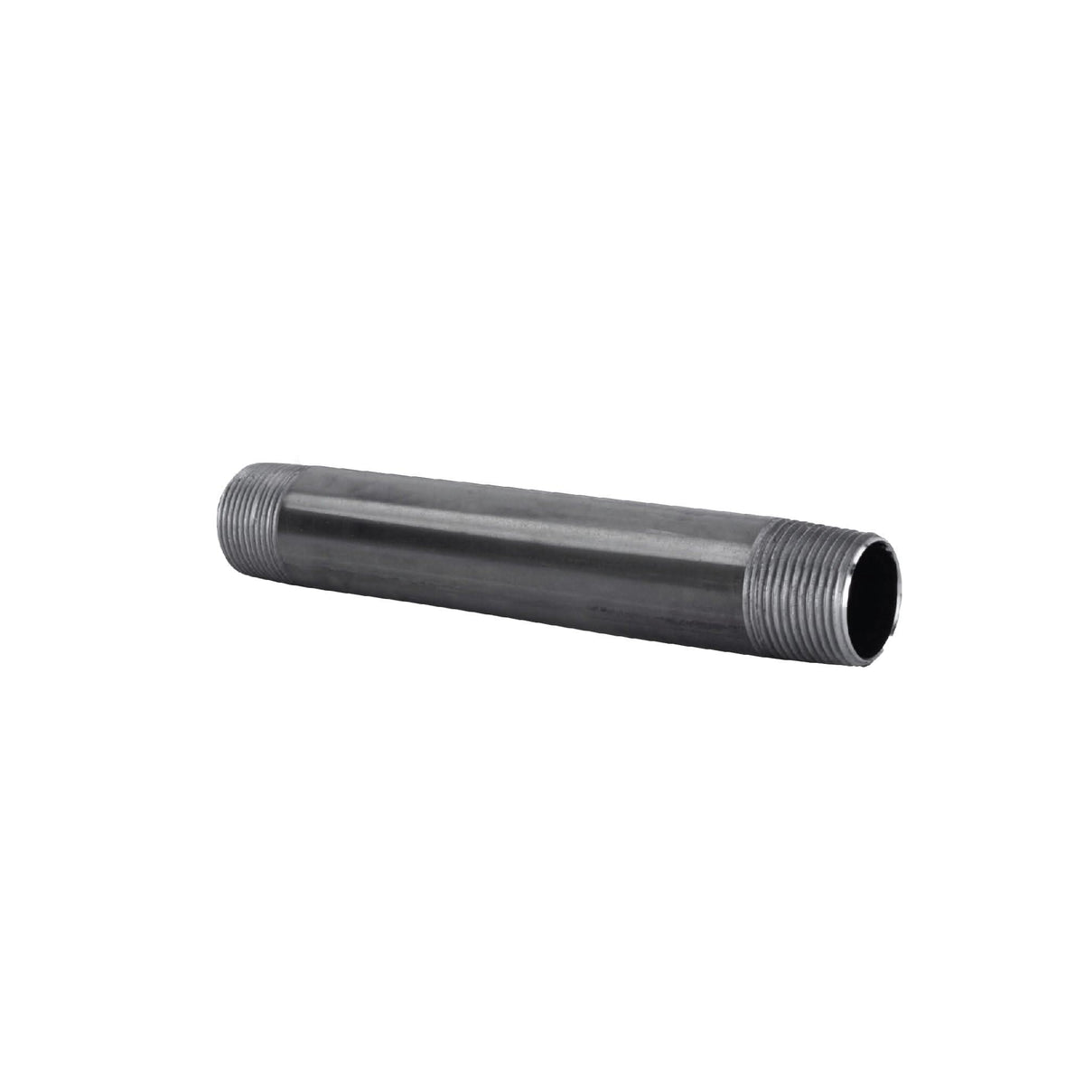 2 in. x 6 in. Black Pipe