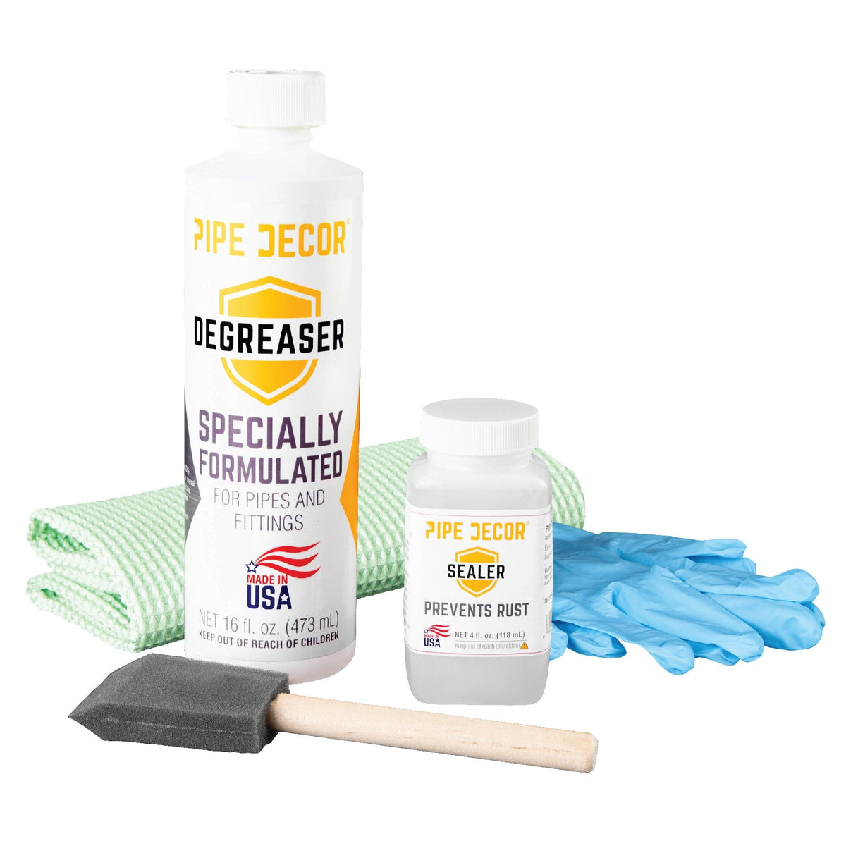 PIPE DECOR Complete Clean and Seal Kit