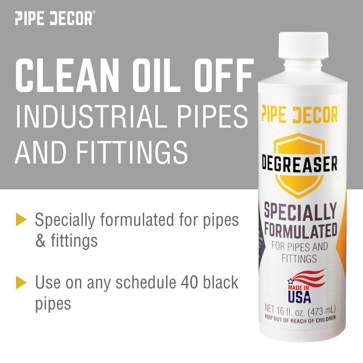 PIPE DECOR Complete Clean and Seal Kit