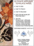 Applique Template Paper - Freezer Paper