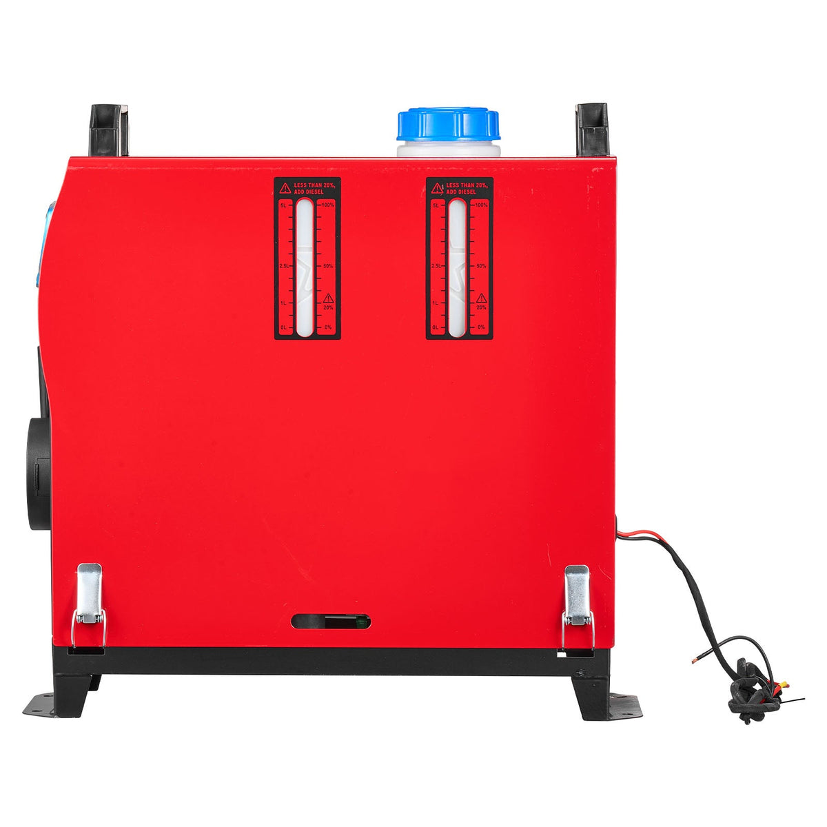 8 kW Diesel Air Heater with Dual Controls - Black
