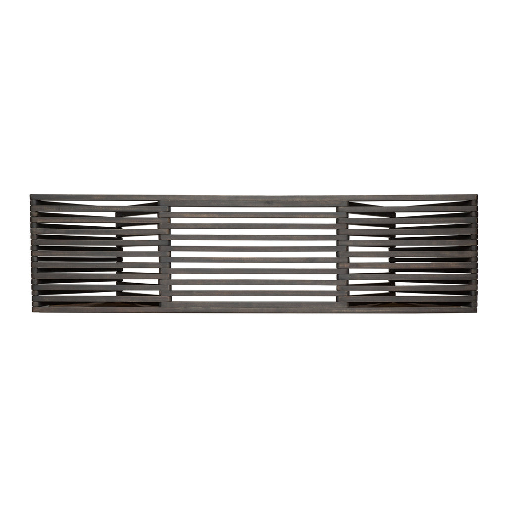 Metropol Bench Patio Seating with Modern Design - Gray