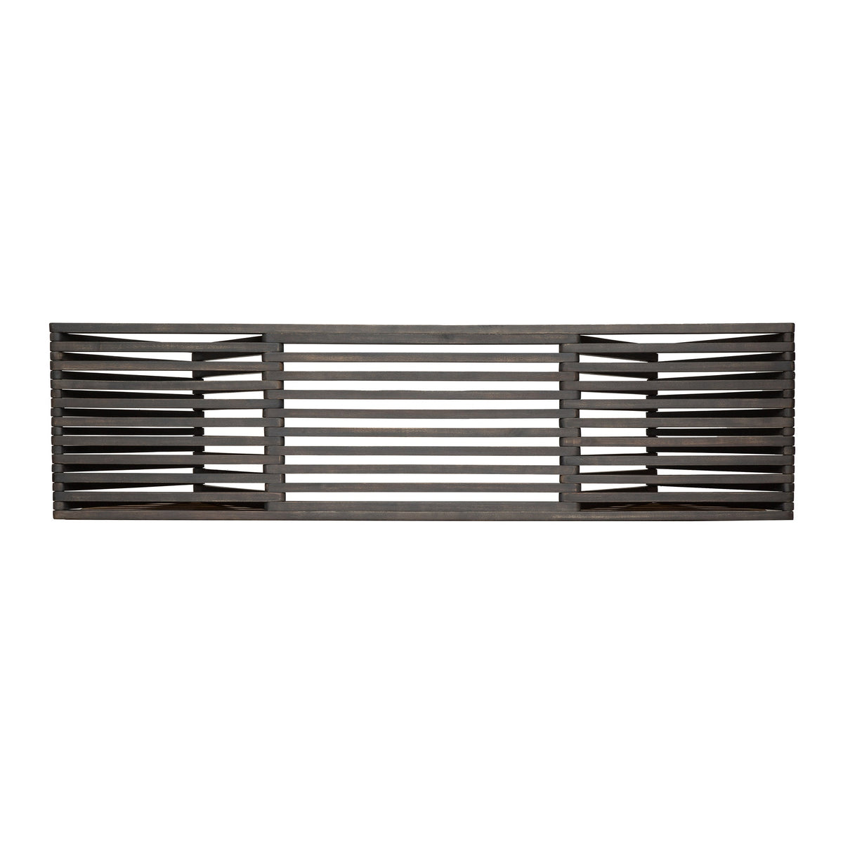 Metropol Bench Patio Seating with Modern Design - Gray
