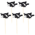 Halloween cake card decoration
