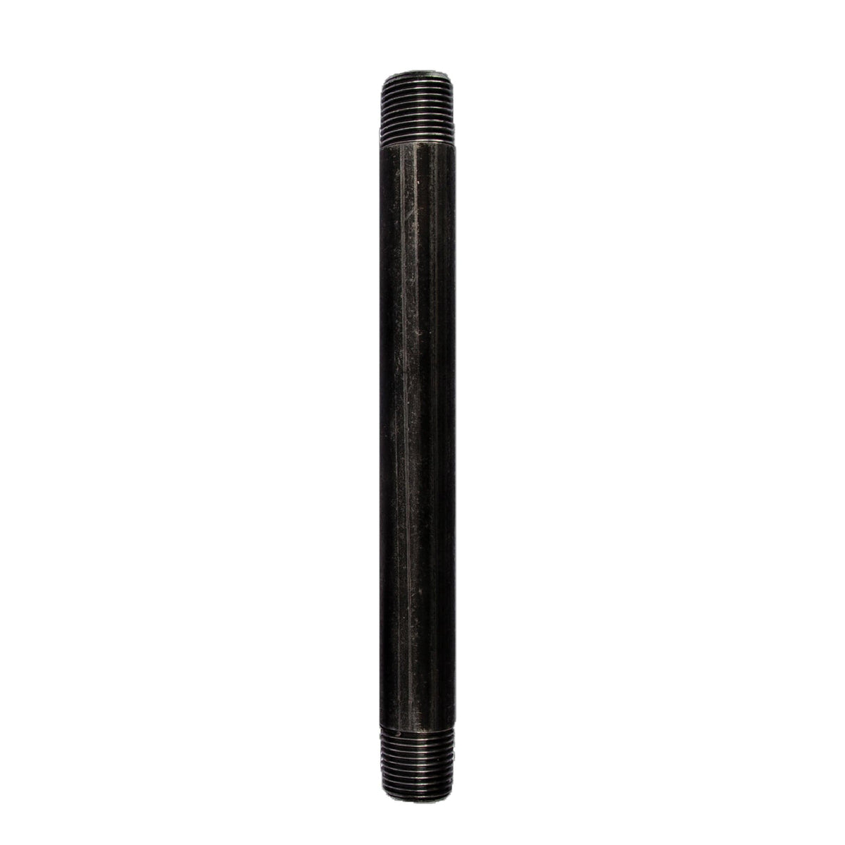 1/2 in. x 10 in. Prefinished Matte Black Pipe