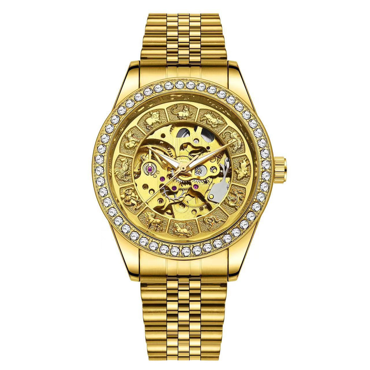 Waterproof Mens Business Automatic Mechanical Watch