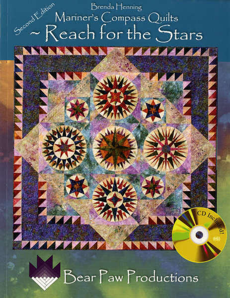 Mariners Compass Quilts - Reach For the Stars