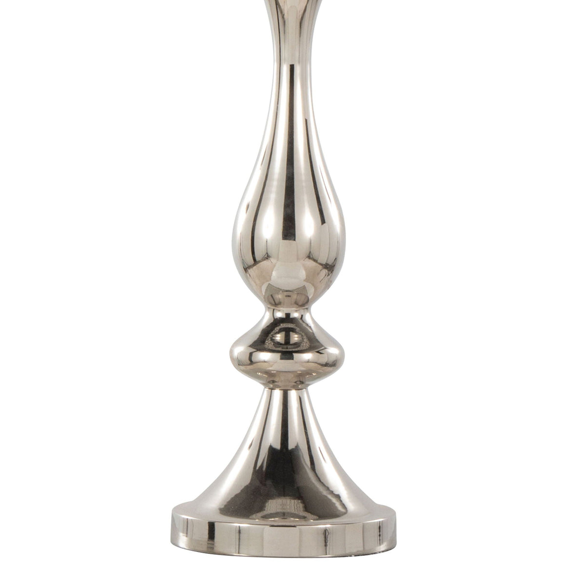 Contemporary Table Lamp with Crystalline Shade - Gold, Black, or Gray